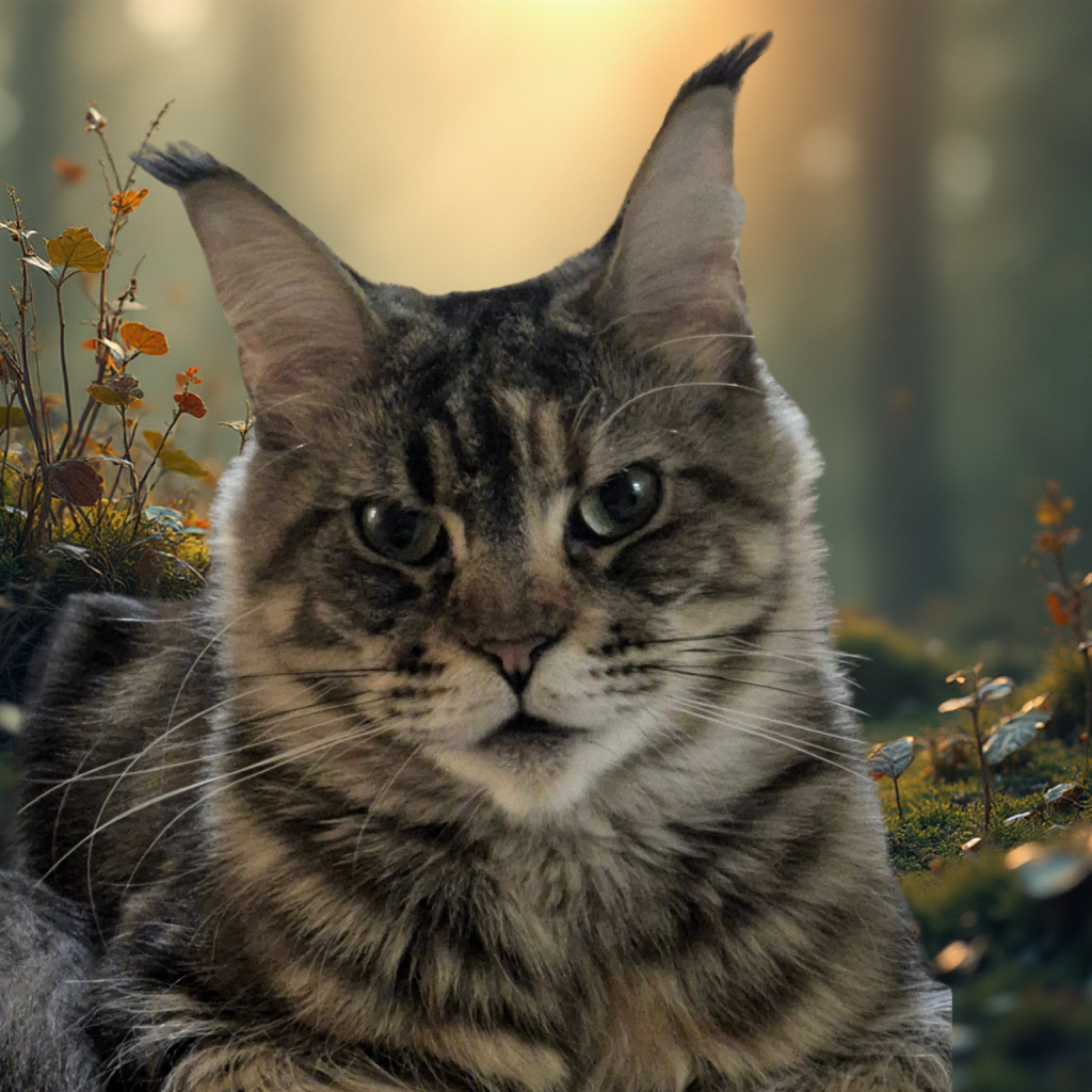 Maine Coons adultes femelle de l’élevage